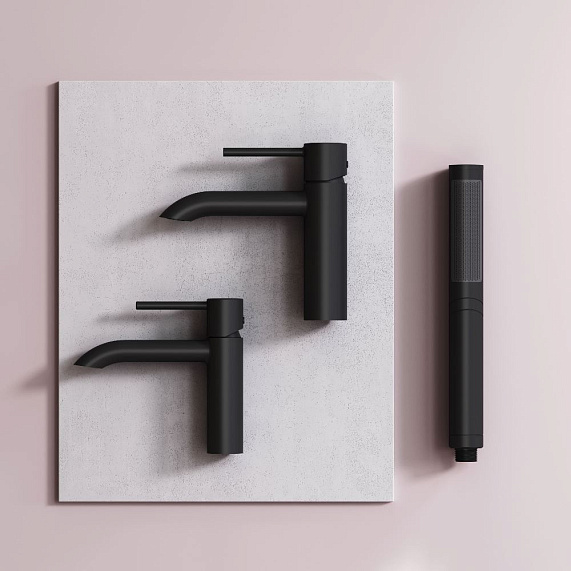 Смеситель для раковины (умывальника) AM.PM Libre F6002122 черный-5