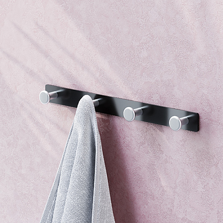 Крючки для полотенец Damixa Jupiter DA7735900 хром, 4 шт на планке